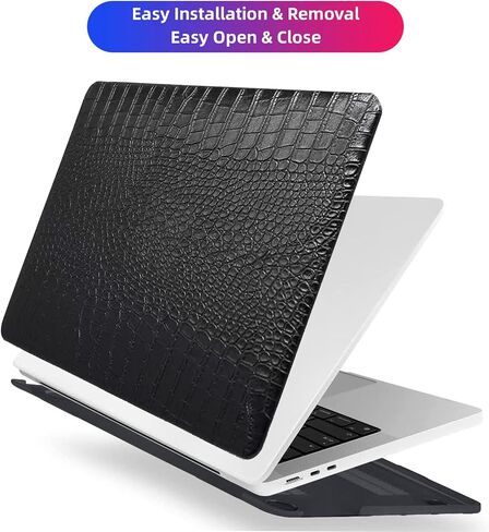 Compatible with MacBook Pro 14 Inch Case 2023/2022/2021 Release M3 A2918 A2992/M2 A2779/A2442 M1 Pro Max Chip, Plastic Hard Shell Case & Keyboard Cover & Screen Protector - Forest Night Sky in Kuwait