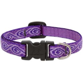 LupinePet Originals 1/2" Jelly Roll 6-9" Adjustable Collar for Extra Small Dogs