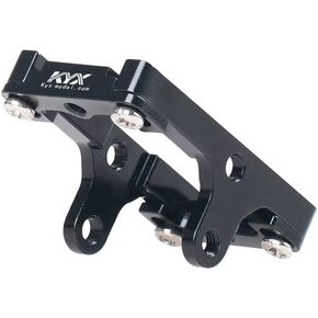 KYX Racing CNC Machined Adjustable Aluminum Servo Mount Upgrades Parts Accessories for 1/18 RC Crawler Car Traxxas TRX4M