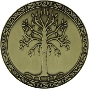 Fanattik Official Lord of The Rings Gondor Medallion Limited Edition - LOTR Collectible - Only 5000 Worldwide - Middle Earth Map Included