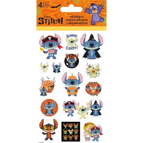 Disney - Stitch Halloween - Standard 4 Sheet Stickers Standard Stickers - 4 Sheet