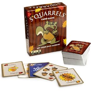 لعبة بطاقة S'Quarrels - لعبة سريعة ل 2-6 لاعبين من جميع الأعمار