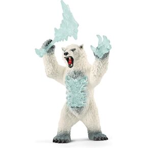 Schleich Eldrador Creatures, Ice Monster Mythical Creature Toy for Kids, Blizzard Bear Action Figure, Ages 7+