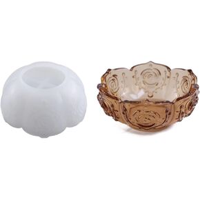 Fruit Bowl Resin Mold,Silicone Tray Mold,Epoxy Casting Mold Bowl Mold for Fruit Plate,Jewelry Dish,Home Decoration