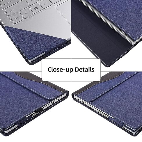 Laptop case for Lenovo Yoga 9i 14 (IAP7/IAP8) 2-in-1 Gen 8/7 (2023/2022) and Yoga 9 14IRP8/14IAP7 and Yoga Air 14c IAP7 Laptop case Computer Bag Protection PU case (Dark Blue) in Saudi Arabia