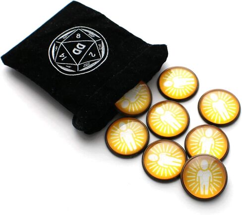 D&D Tokens - Inspiration Counters for Dungeons and Dragons (Inspiration) in Saudi Arabia