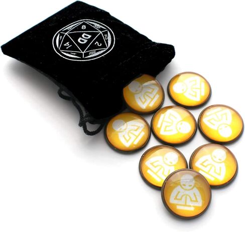 D&D Tokens - Inspiration Counters for Dungeons and Dragons (Inspiration) in Saudi Arabia