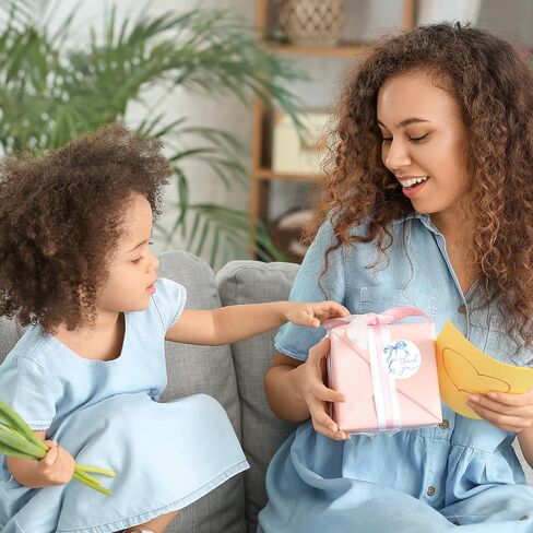 Whaline 500pcs القوس الأزرق ، شكرًا لك ملصقًا ملصقًا للألوان المائية. in Saudi Arabia