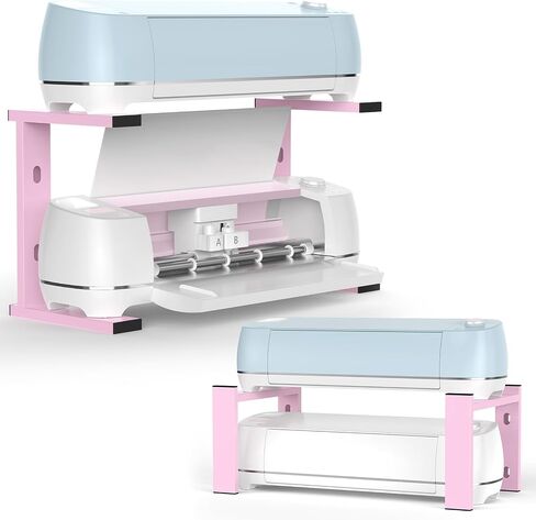 𝗬𝘂𝗺𝗸𝗳𝗼𝗶 2-in-1 Stand Legs Compatible with Cricut Maker 3/ Maker/Explore 3/ Explore Air 2, Fully Open and Double Machine Running, Accessories and Tools Organizer for Craft Room in Saudi Arabia