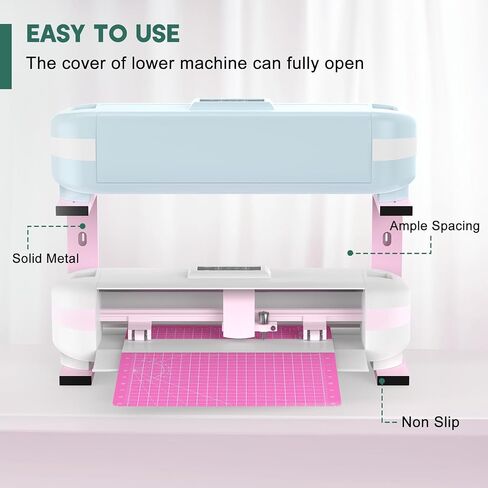 𝗬𝘂𝗺𝗸𝗳𝗼𝗶 2-in-1 Stand Legs Compatible with Cricut Maker 3/ Maker/Explore 3/ Explore Air 2, Fully Open and Double Machine Running, Accessories and Tools Organizer for Craft Room in Saudi Arabia