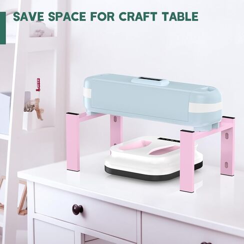 𝗬𝘂𝗺𝗸𝗳𝗼𝗶 2-in-1 Stand Legs Compatible with Cricut Maker 3/ Maker/Explore 3/ Explore Air 2, Fully Open and Double Machine Running, Accessories and Tools Organizer for Craft Room in Saudi Arabia