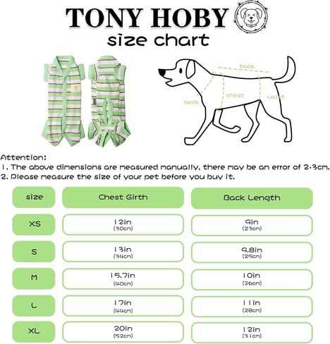 TONY HOBY Dog Pajamas, Male Dog Warm Pajamas with Thermal, Dog Jumpsuit Pajamas for Small Medium Dog (Navy Blue, Boy, L) in Kuwait