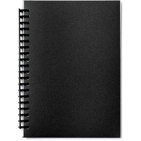 A5 Sticker Storage Book Sticker Book Collecting Album Stickers Holder 40 Sheets Size 8.46" x 6" Six Color Options（yellow）
