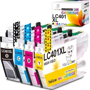 Miss Deer 12-Pack 950 951 Ink Cartridges Combo Pack XL Compatible Replacement for HP 950XL 951XL for OfficeJet Pro 8600 8610 8100 8615 8620 8625 251dw Printer (3 Black, 3 Cyan, 3 Magenta, 3 Yellow)