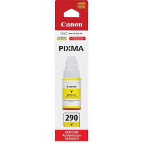CanonInk 1598C001 Canon PIXMA GI-290 Yellow Ink Bottle, Compatible to PIXMA G4200, PIXMA G3200, PIXMA G2200, PIXMA G1200 and G4210 Printers