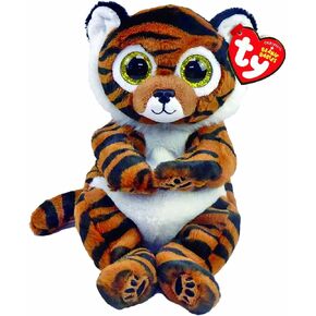 TY Toys Beanie Babies Tiger Clawdia - 15 CM, Brown,2009124