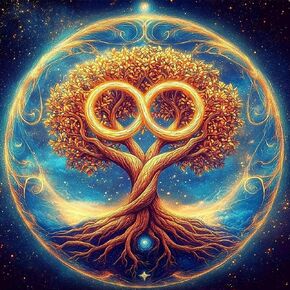 Lxmsja Eternity Tree Miamond Art Kits للبالغين ، Tree of Life DIY مجموعات الطلاء الماس الكاملة للمبتدئين ، الحرف الفنية للأحجار الكريمة 5D للبالغين ، ديكور الجدار المنزلي 12x12 بوصة