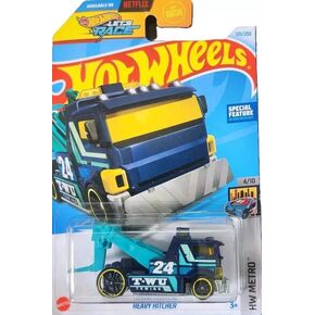 Hot Wheels Heavy Hitcher Diecast Car ، HW Metro Series ، 1:64 Scale ، 4/10
