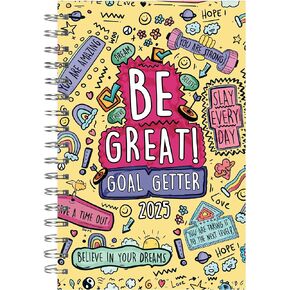 Goal Getter 2025 Weekly & Monthly Planner, 16-Month Lifestyle Planner: September 2024 - December 2025, 9" x 6" - Just Start