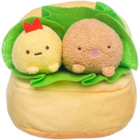 SUMIKKOGURASHI San-X Original Deli Series Plush (Tonkatsu and EBI Sandwich)
