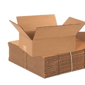 AVIDITI Shipping Boxes Medium 12"L x 9"W x 4"H, 25-Pack | Corrugated Cardboard Box for Moving, Mailing, Packing and Storage 12x9x4