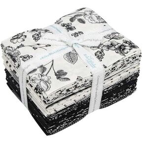 My Mind's Eye Fleur Noire 18 Fat Quarters Riley Blake Designs FQ-12520-18