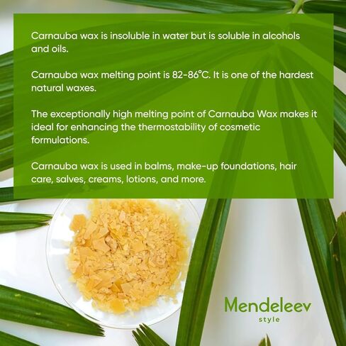 32 Oz Carnauba Wax Flakes for Wood Polishing, Candle Making in Saudi Arabia