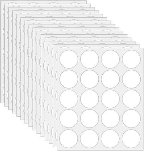 160 Pcs Double Sided Adhesive Dots,10 mm+20 mm Clear Removable Sticky Putty,No Trace Sticky Mounting Putty Stickers for Wall Hanging,Round Glue Points Tape for Crafts Balloons Poster in Saudi Arabia