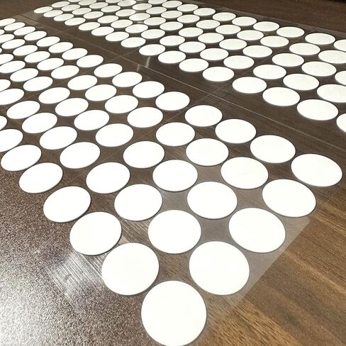 160 Pcs Double Sided Adhesive Dots,10 mm+20 mm Clear Removable Sticky Putty,No Trace Sticky Mounting Putty Stickers for Wall Hanging,Round Glue Points Tape for Crafts Balloons Poster in Saudi Arabia