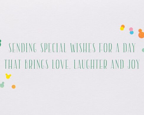 Papyrus Disney Birthday Card (Sending Special Wishes) in Saudi Arabia