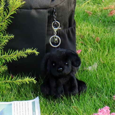 Apricot Lamb Plush Labrador Dog Puppy Stuffed Animal Soft Keychain for Kids Bag, Purse, Backpack, Handbag (4.7 Inches) in Saudi Arabia