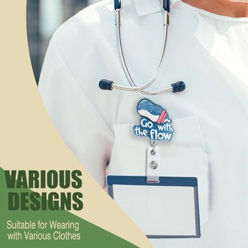 Welcome to The Postparty Retractable Glitter Badge Reel with Clip, Funny Postpartum Badge Holder for Postpartum RN Nurse RN Labor and Delivery NICU Nurse, Midwife Labor Nurse Gifts in Kuwait