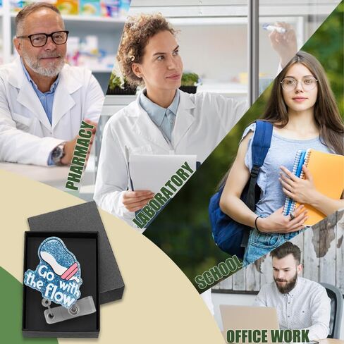 Welcome to The Postparty Retractable Glitter Badge Reel with Clip, Funny Postpartum Badge Holder for Postpartum RN Nurse RN Labor and Delivery NICU Nurse, Midwife Labor Nurse Gifts in Kuwait