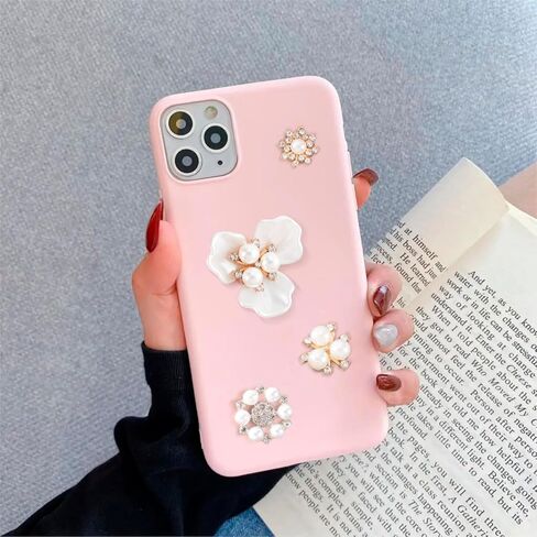 14 PCS Pearl Flowertons ، أزرار زهرة عتيقة بروش لؤلؤة ، زينة للحجر الراين لصنع المجوهرات ، باقة الزفاف ، الديكور الملابس ، الحرف اليدوية - اللون الذهبي ، اللون الفضي in Saudi Arabia