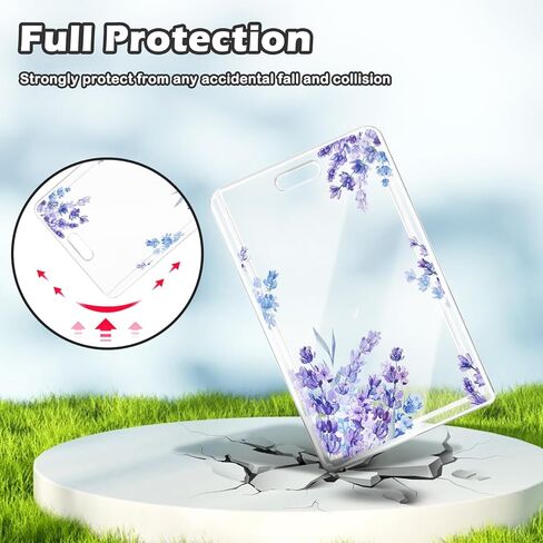 CameCosy Cute ID Badge Holder with Lanyard Chain Keyring, ID Name Slide Open Clear Badge Card Holder for Office/School ID Credit Cards (Blue Butterfly) in Kuwait