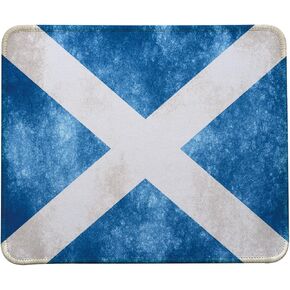Scotland Flag Mouse Pad,Retro Style Scotland Flag Mouse Pad (TM)