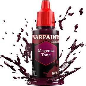 The Army Painter Tone Washes Warpaints Fanatic 18ml Hobby Inks (Magenta Tone Wash)