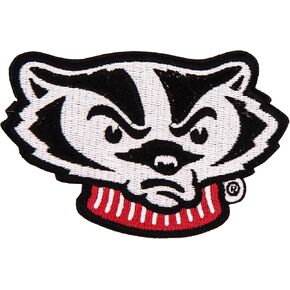 Desert Cactus University of Wisconsin Patch – Embroidered Iron On/Sew On Applique for Blazers, Jackets, Backpacks, Bags, Hats & Tactical Gear – Badgers UW Madison (Patch - Design E)
