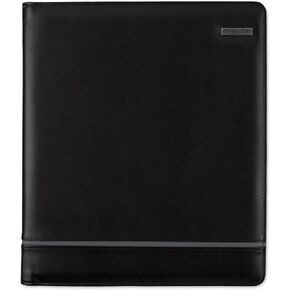 AT-A-GLANCE Day Runner Deco Slim Profile Starter Set, Undated, 3 Rings, Size 5, 8-1/2 x 11", Black (207-0386)