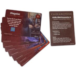 Thunderworks Games: Cartographers: Skills 2 Mini-Expansion - 8 New Skill Cards for Cartographers & Heroes, A Game of Fantasy Map Drawing