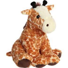 Aurora® Cuddly Giraffe Stuffed Animal - Cozy Comfort - Endless Snuggles - Brown 14 Inches