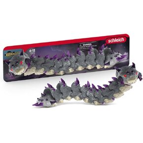 Schleich Eldrador Creatures - Big, 10" Shadow Worm. Cool Movable Action Figure for Boys and Girls. Fun, Imaginative Play Figurine. Durable, Fantasy Animal Beast Monster Toys for Kids Ages 7+, 70830