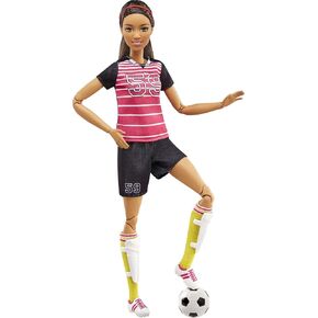 Barbie Made to Move Posable Soccer Player Doll