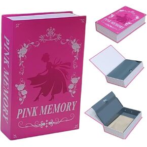 Book Safe with Key Lock - Hidden Secret Compartment Lock Box for Valuables with a Cosmetic Bag, Perfect for Home, Office, or Trave(The Little Women)