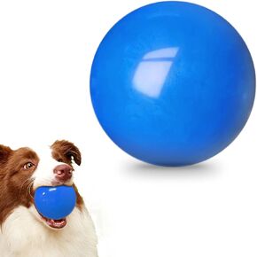 Indestructible dog balls, Solid Rubber Bouncy Balls for Dogs Aggressive Chewers,100% Safe & Non-Toxic, Floating Durable Dog Chew Ball for Medium&Large Dogs to Training, Play, Exercise and Fetch.