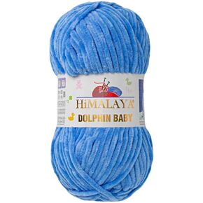2 Pack/Skeins Himalaya Dolphin Baby, Each Skein 100 Gr/3,5 oz, 120 mt/ 132 yd, Super Bulky Yarn, Blanket Yarn, Velvet Yarn, Knitting Yarn, Amigurumi Yarn, Baby Yarn 80327