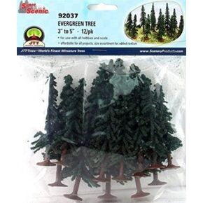 92037 Super Scenic Tree, Evergreen 3-5" (12)