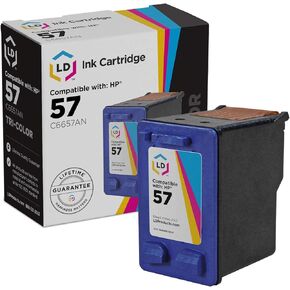 LD Remanufactured Ink Cartridge Replacement for HP 57 C6657AN (Color)