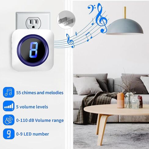 Surfou Wireless Pager Call Call Button تنبيه الطوارئ الجرس الجرس الجرس الإنذارات الشخصية لكبار السن من كبار السن معطل 1000 قدم طويلة المدى 3 أزرار المكالمات 3 أجهزة الاستقبال in Kuwait