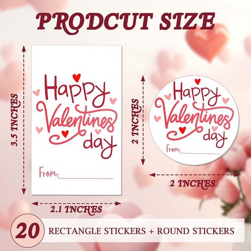 Teacher Valentines Day Tags ، يتطلب الأمر قلبًا كبيرًا لتعليم الملصقات ، وعلامة هدايا عيد الحب ، و 20 ملصقًا مستديرًا ، و 20 ملصقًا مربعًا ، وملصقات عيد الحب للهدية الفصول الدراسية-A06 in Saudi Arabia